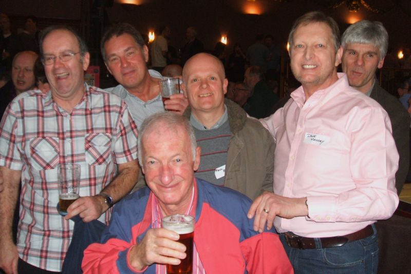 Front: Brian Mullineaux<br>Back: Malc Morgan, Mike Norris, Paul Bullock, Dave Massey and ??